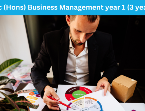 BSc (Hons) Business Management year 1 (3 years)